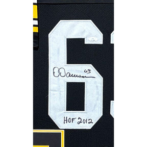 Dermontti Dawson Signed Framed Jersey JSA Autographed Pittsburgh Steelers 2P