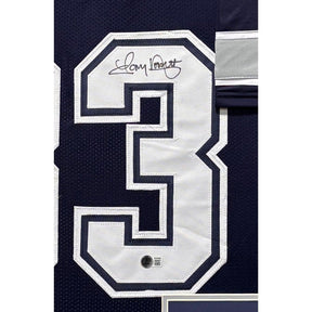 Tony Dorsett Signed Framed Jersey Beckett BAS Autographed Cowboys
