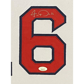 Jarren Duran Framed Jersey JSA Autographed Signed Boston Red Sox