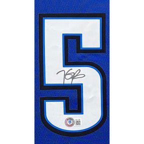 Kevin Durant Signed Framed Jersey Beckett Autographed OKC Thunder