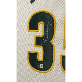 Kevin Durant Signed Framed Jersey Beckett Autographed Seattle Supersonics