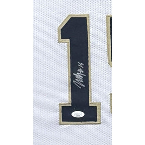 Zach Edey Framed Signed Purdue White Jersey JSA Autographed