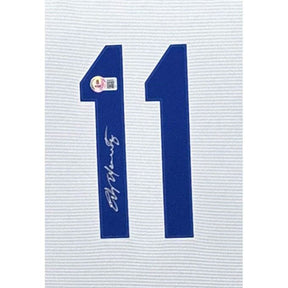 Edgar Martinez Framed Jersey Beckett COA Autographed Signed Seattle Mariners