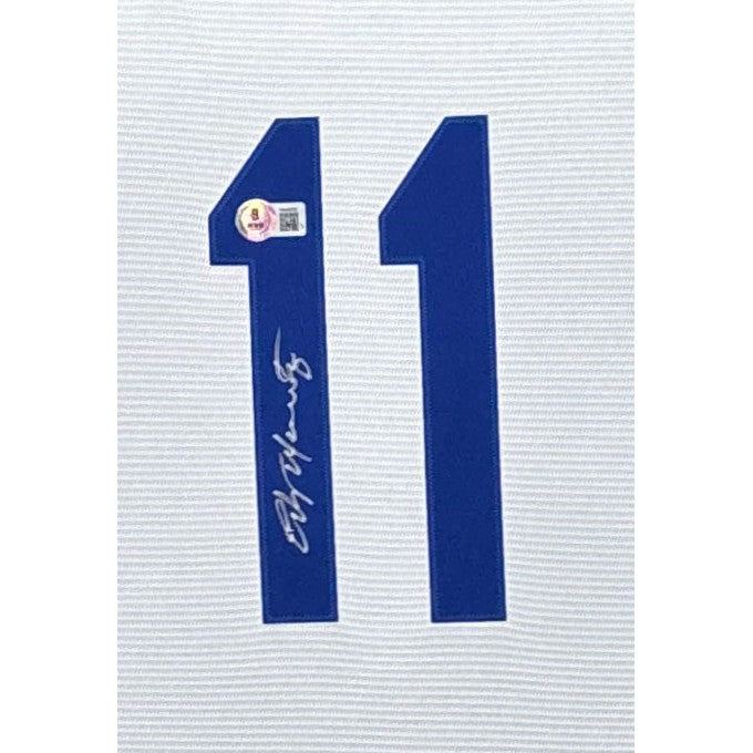 Edgar Martinez Framed Jersey Beckett COA Autographed Signed Seattle Mariners