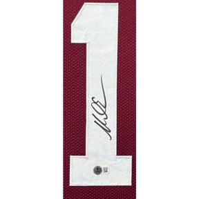 Mike Evans Framed Signed Jersey Autographed Texas A&M Beckett 2P
