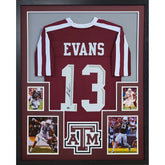 Mike Evans Framed Signed Jersey Autographed Texas A&M Beckett