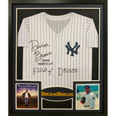 Dwier Brown Signed Framed Jersey JSA Autographed Field Of Dreams FOD