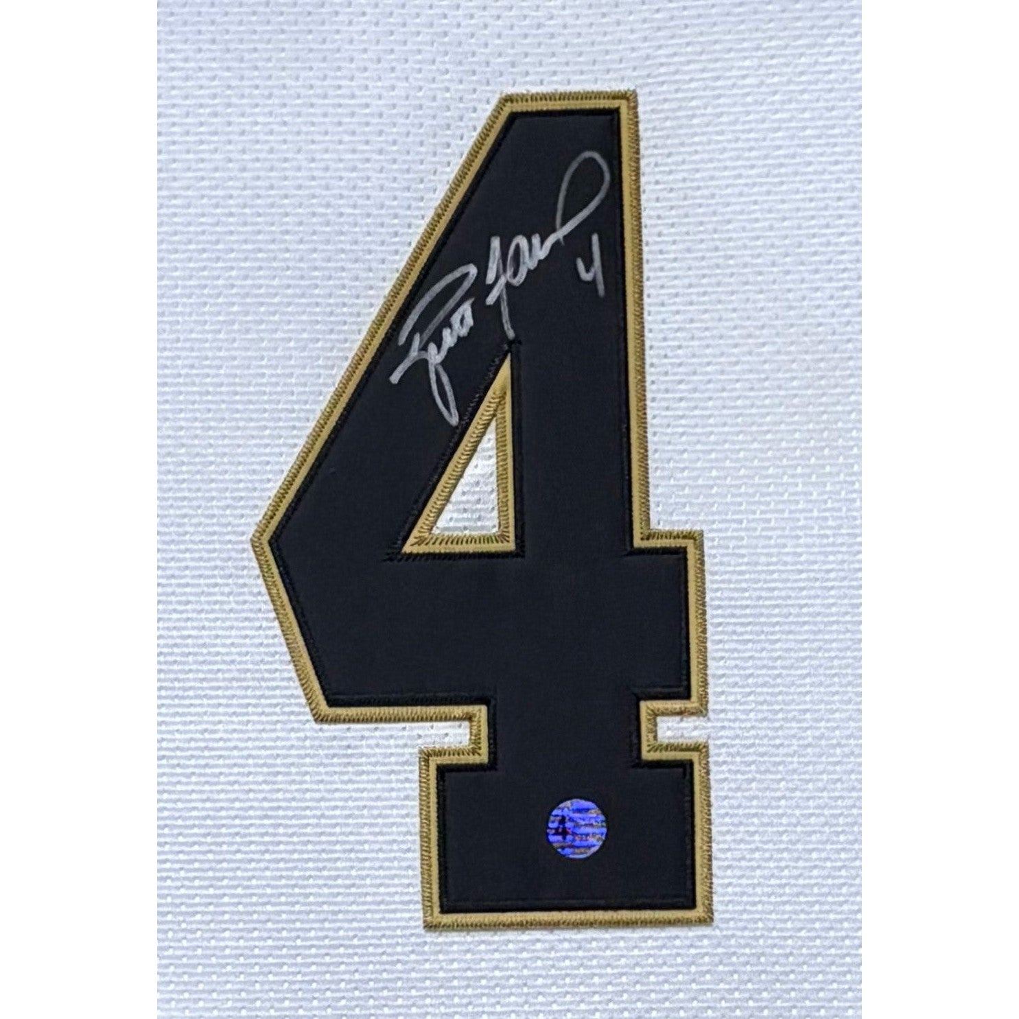 Brett Favre Framed Jersey Autographed Signed Favre COA Southern Mississippi WHT