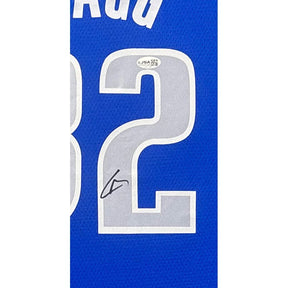 Cooper Flagg  Framed Signed Jersey JSA Autographed Dallas Mavericks