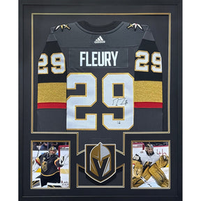 Marc-Andre Fleury Framed Signed Jersey Autographed Vegas Golden Knights COA
