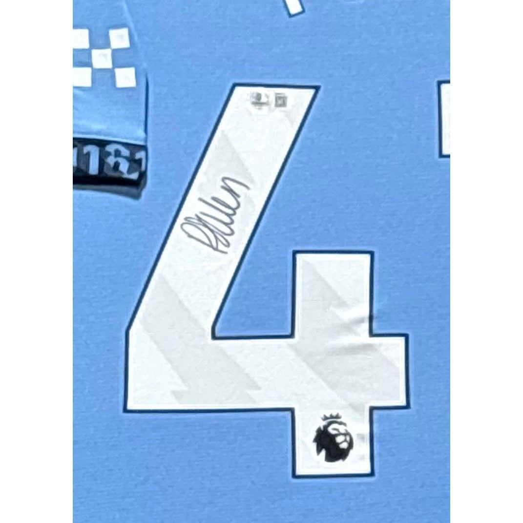 Phil Foden Signed Framed Jersey Beckett Autographed Manchester City