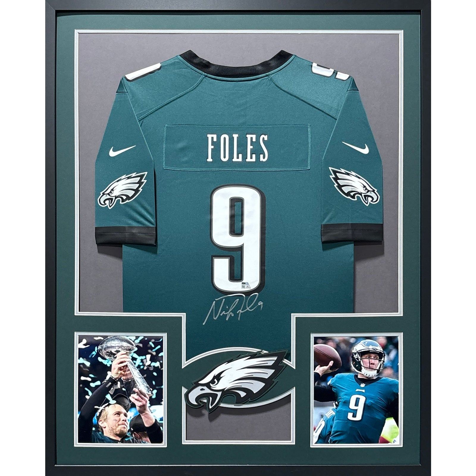 Nick Foles Signed Framed Jersey Fanatics Autographed Philadelphia Eagles