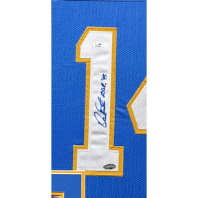 Dan Fouts Framed Signed Jersey JSA COA Autographed San Diego Chargers