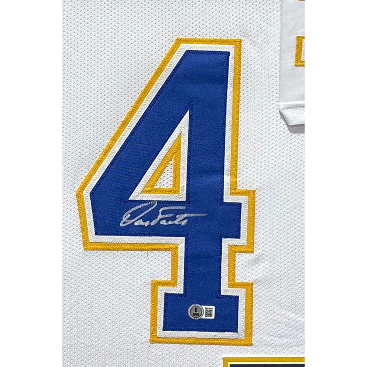 Dan Fouts Framed Signed Jersey JSA COA Autographed San Diego Chargers