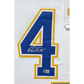 Dan Fouts Framed Signed Jersey JSA COA Autographed San Diego Chargers