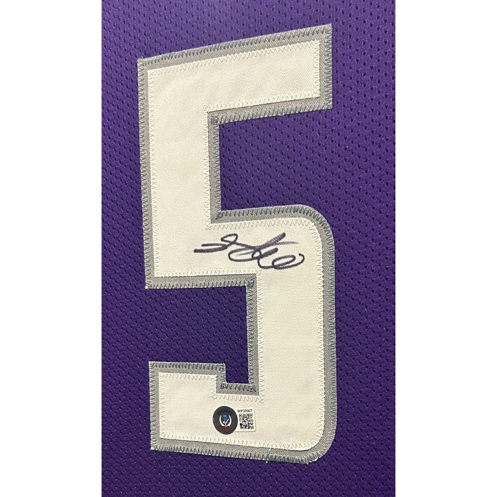 Fox Official Sacramento Kings Signed Jersey