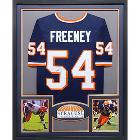 Dwight Freeney Framed Signed Jersey JSA Autographed Syracuse Orange