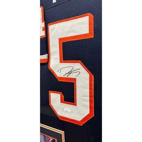 Dwight Freeney Framed Signed Jersey JSA Autographed Syracuse Orange