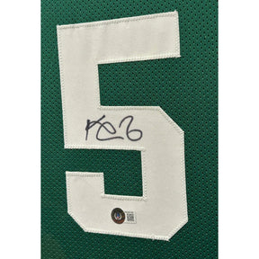 Kevin Garnett Framed Signed Celtics Jersey Beckett Autographed