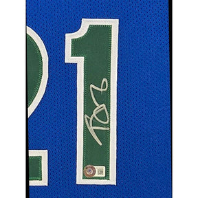Kevin Garnett Framed Signed Timberwolves Jersey Beckett Autographed