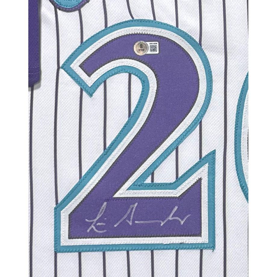 Luis Gonzalez Framed Jersey Beckett Autographed Signed Arizona Diamondbacks