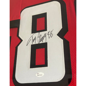 Tony Gonzalez Framed Signed Jersey JSA Autographed Atlanta Falcons