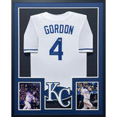 Alex Gordon Framed Jersey Beckett Autographed Signed Kansas City Royals