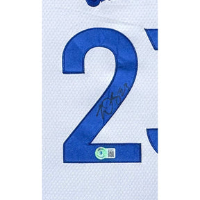 Draymond Green Framed White Jersey Autographed Signed Warriors Beckett