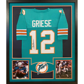 Bob Griese Signed Framed Jersey JSA Autographed Miami Dolphins