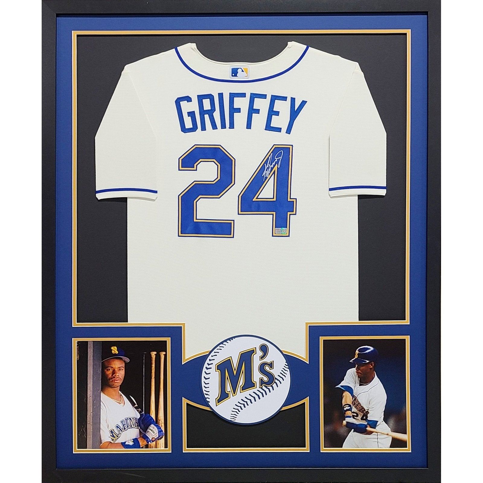 Ken Griffey Jr. Framed Signed TB Jersey Tristar Autographed Seattle Mariners