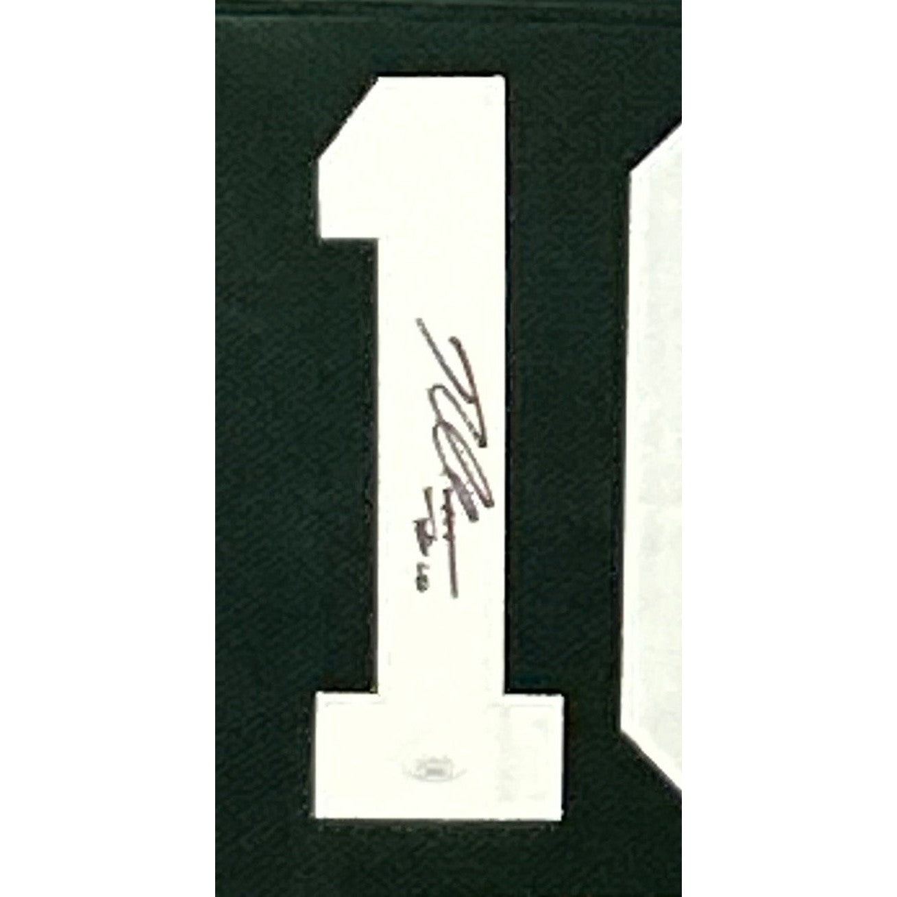 Robert Griffin Signed Framed Baylor Green Stat Jersey Autographed RG III JSA