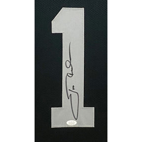 Jon Gruden Framed Signed Jersey JSA Autographed Raiders