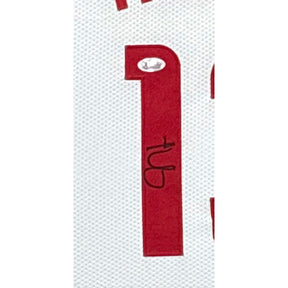 James Harden Framed White Jersey Beckett Autographed Signed Houston Rockets