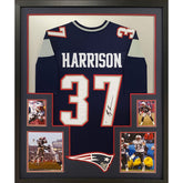 Rodney Harrison Signed Framed Jersey Beckett Autographed New England Patriots