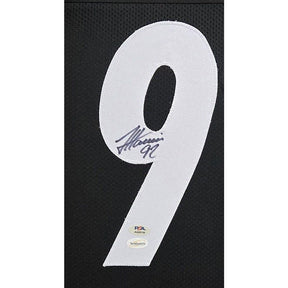 James Harrison Framed Black Jersey PSA/DNA Autographed Signed Steelers