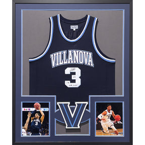 Josh Hart Framed Signed Villanova Jersey Beckett Autographed Knicks