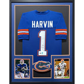 Percy Harvin Framed Jersey Tristar COA Autographed Signed Florida Gators