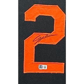 Gunnar Henderson Framed Signed Baltimore Orioles Jersey JSA Autographed