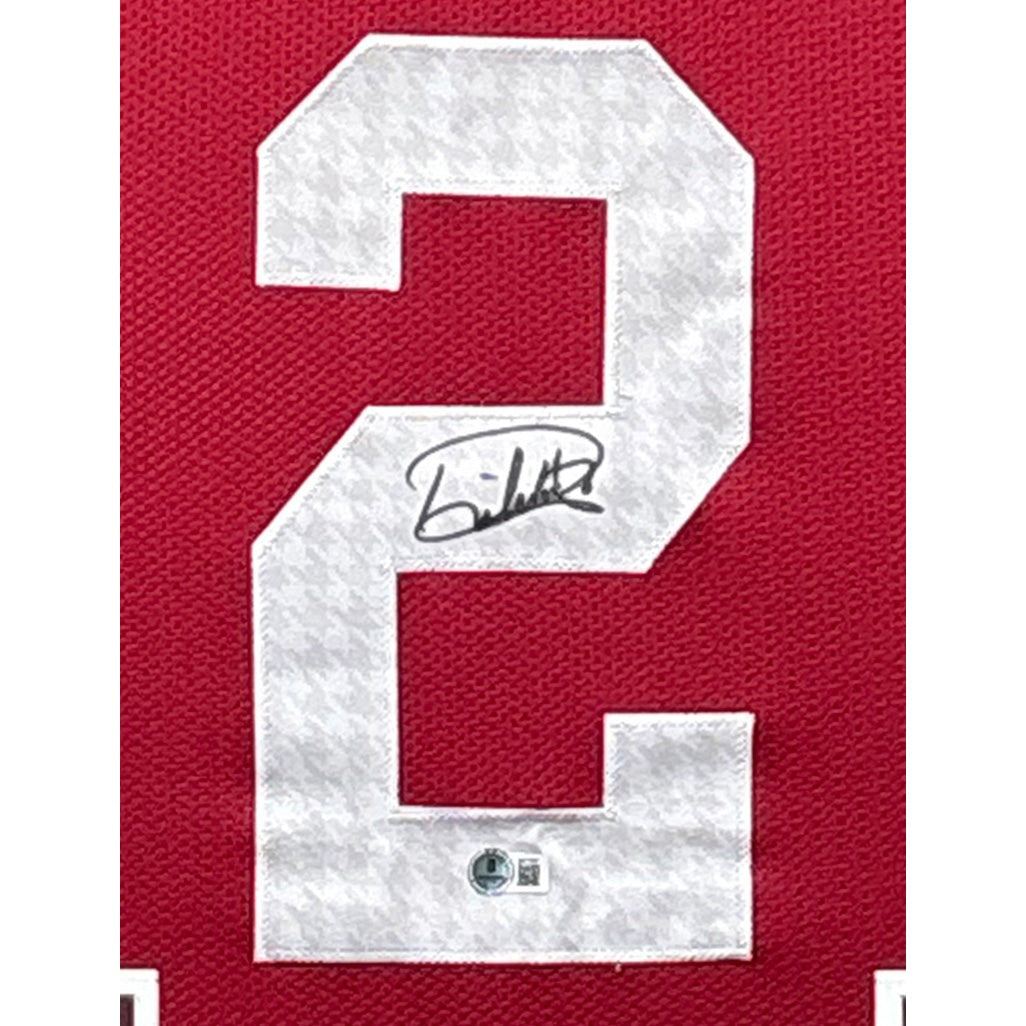 Derrick Henry Framed Signed Jersey Beckett Autographed Alabama Crimson Tide WN