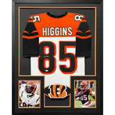 Tee Higgins Signed Framed Jersey JSA Autographed Cincinnati Bengals