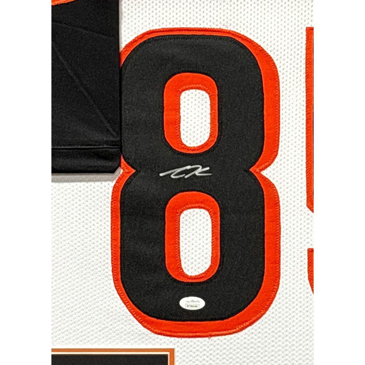Tee Higgins Signed Framed Jersey JSA Autographed Cincinnati Bengals