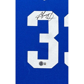 Grant Hill Framed Signed Jersey JSA Autographed Duke Blue Devils