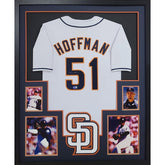 Trevor Hoffman Framed Jersey Beckett Autographed Signed San Diego Padres