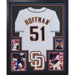 Trevor Hoffman Framed Jersey Beckett Autographed Signed San Diego Padres