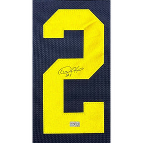 Desmond Howard Signed Framed Jersey Tristar Autographed Michigan 2P