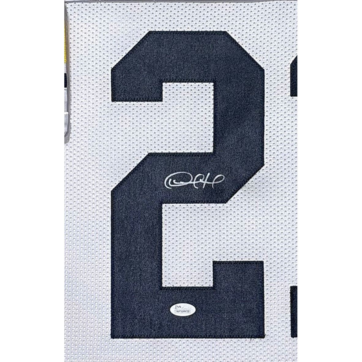 Desmond Howard Signed Framed White Jersey JSA Autographed Michigan 2P
