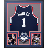 Dan Hurley Framed Signed Uconn Jersey PSA/DNA Autographed Huskies