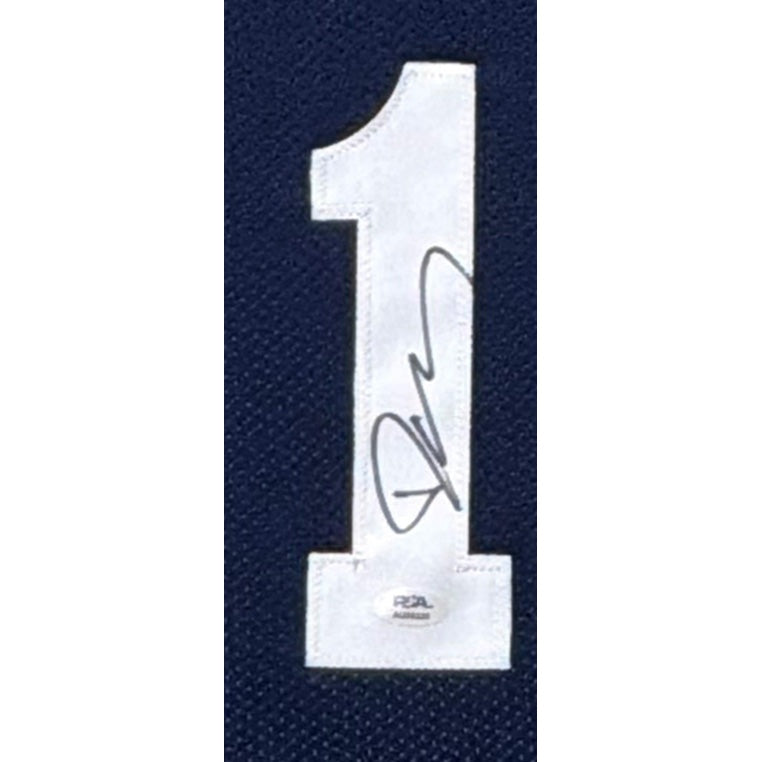 Dan Hurley Framed Signed Uconn Jersey PSA/DNA Autographed Huskies