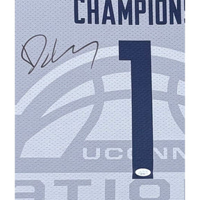 Dan Hurley Framed Signed Uconn Jersey JSA Autographed Huskies