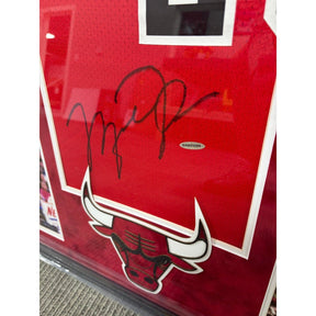 Michael Jordan Framed Signed Bulls Rookie Jersey Autographed UpperDeck UDA GIFT